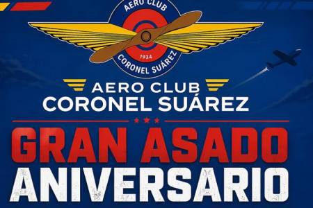 Gran Asado Aniversario - Aero Club Coronel Suárez