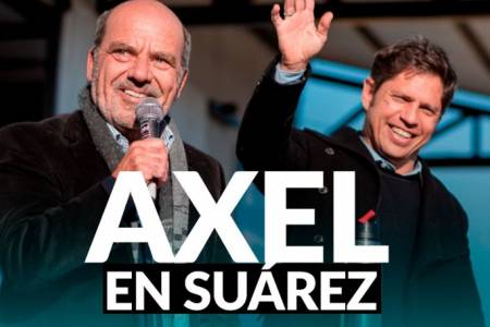 Kicillof llega a Suárez: obras, educación, escrituras y más inversión para el desarrollo local