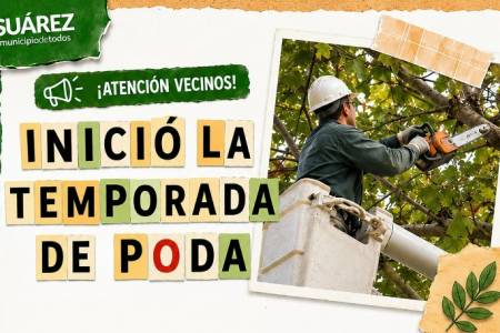 ¡ATENCIÓN VECINOS! INICIÓ LA TEMPORADA DE PODA