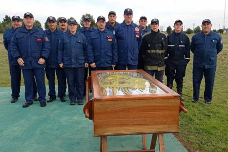 Homenaje a la Bandera en el Parque de la Gloria