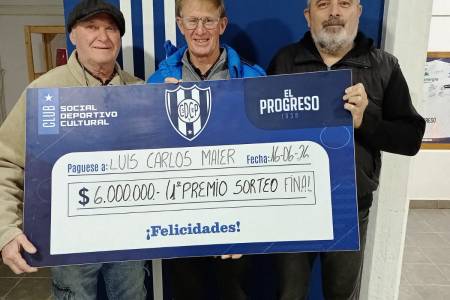 El Progreso entregó los $6.000.000 del Bono Especial 2026