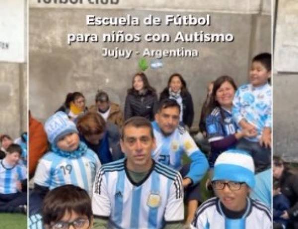 El verdadero mundial de la inclusión: la escuela jujeña de fútbol para chicos con autismo que hace historia