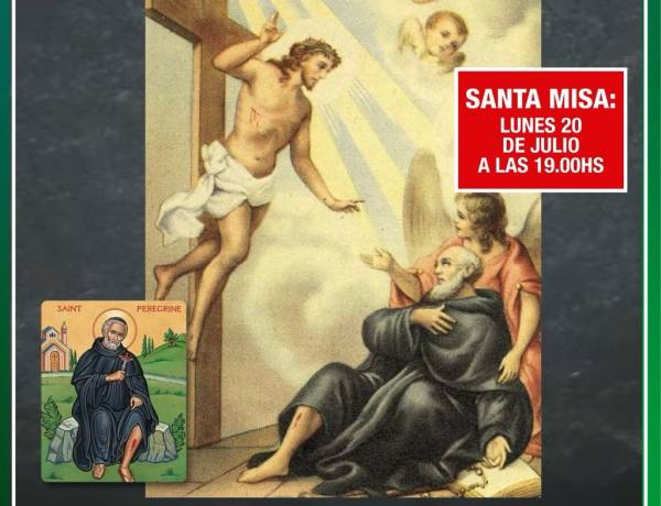 Misa de San Peregrino por la Salud y los Enfermos