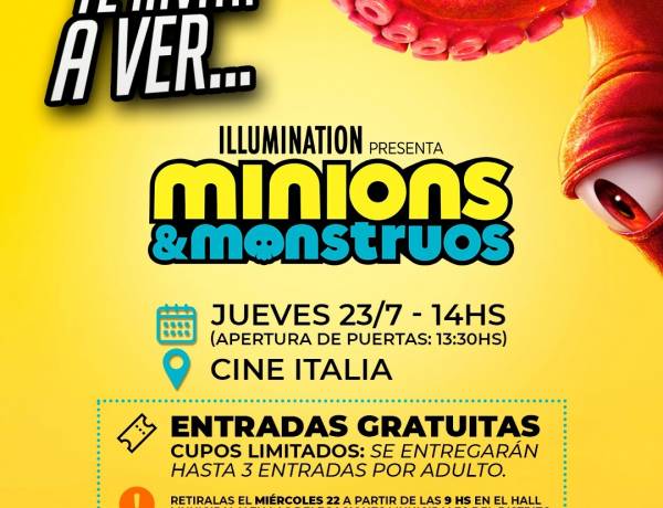Estas vacaciones de invierno, la Muni te invita al cine!