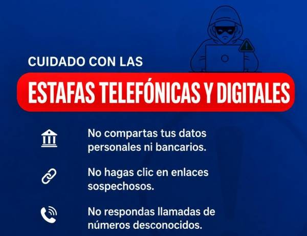 Alerta por estafas telefónicas y digitales: cómo prevenirse y evitar ser víctima