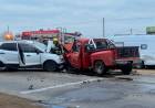 Un muerto en un choque frontal en ruta 85, cerca la rotonda con ruta 67