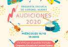 Orquesta Escuela de Coronel Suárez: Audiciones 2020
