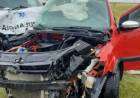 Cuatro personas murieron al chocar una ambulancia y un auto en la ruta nacional 3