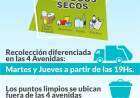 En los Puntos Limpios deposita solo papel, cartón, plástico, vidrio, aluminio y telgopor