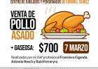 Centro de Jubilados de Coronel Suárez: venta de pollos asados