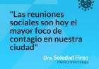 “Pedimos por favor a toda la población que nos ayude a que nuestro sistema de salud no colpase”