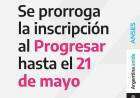 Prórroga del plazo de inscripción para las Becas Progresar