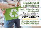 Día internacional del reciclaje: sumate a reciclar y llevate una compostera de regalo