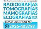 Servicio de rayos del Hospital Municipal