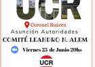 Asunción de autoridades Comité Leandro N. Alem