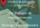 La Cooperativa Eléctrica San José anuncia un corte de energía