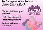 El Día de la Madre lo festejamos en la plaza Juan Carlos Roth