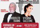 Rodolfo Ranni y Viviana Saccone presentan "Divino Divorcio" en el Cine Italia