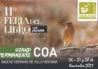 El Club de Observadores de Aves invita a la comunidad a la 11º Feria del libro y la Cultura en Sierra