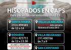 Continúan los hisopados a pacientes con síntomas covid-19 en los CAPS del distrito