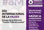 Día Internacional de la Mujer: entrega de la distinción Yvonne Trillia de Leschot