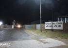 Parque industrial: se inauguró el alumbrado público del sector industrial