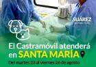 El Castramóvil atenderá en Pueblo Santa María