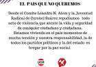 El país que no queremos