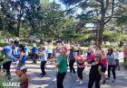 Personas Mayores: Gran participación de la comunidad en la jornada recreativa que se realizó en la Plaza San Martín