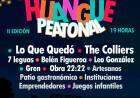 Se viene la 2° edición de #HuanguePeatonal