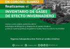 Coronel Suárez cuenta con su primer “inventario de gases de efecto invernadero”