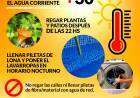 Ante las altas temperaturas: Cuidemos de manera “responsable” el agua corriente
