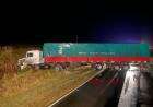 Accidente en Ruta 65: dos camiones y un auto involucrados