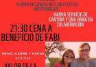 Partido de fútbol y cena a beneficio de Fabi Andes