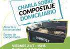 Charla sobre compostaje domiciliario, gratuita y abierta a la comunidad