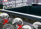 Puntos Limpios sólo para residuos secos