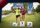 Deportes: Matías Heffner y Paulina Vergnes se quedaron con el Triatlón Román Collossi