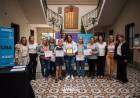 El grupo de mujeres del tallercito de Sofía de Santa María recibió un reconocimiento por su intenso trabajo