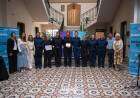 La distinción Yvonne Trillia de Leschot la recibió la primera promoción de Bomberas Voluntarias de Coronel Suárez