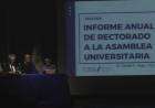 Presentó el rectorado su informe de gestión a la Asamblea Universitaria
