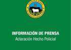 Información de prensa de la Sociedad Rural: hecho delictivo 