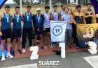 Máximo Peratz logró medalla de bronce y plata en el Argentino de Atletismo de Mayores en Mar del Plata