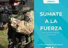 Sumate a la Fuerza Policial: inscripciones abiertas todo el año