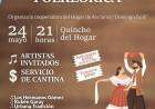Gran Peña Folklórica en el quincho de Hogar de Ancianos