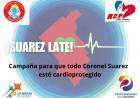 ¡SUÁREZ LATE! Campaña para que todo Coronel Suárez esté cardioprotegido
