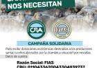 CRA junto a FIAS dispusieron la apertura de una cuenta bancaria para recibir donaciones destinadas a los productores santacruceños