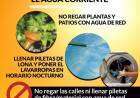 Cuidemos el agua corriente