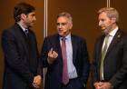 Frigerio, Pullaro y Llaryora le exigieron a Milei que baje ya las retenciones al campo