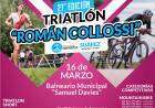 ¡Prepárate  para la 21º edición del Triatlón "Román Collossi"!