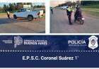 Operativos de interceptación vehicular en Coronel Suarez.-